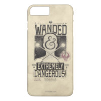 Wanded & Extremely Dangerous Wanted Poster - Black