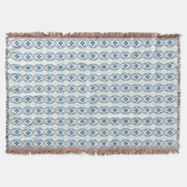 Wander Blossoms Throw Blanket (Front)