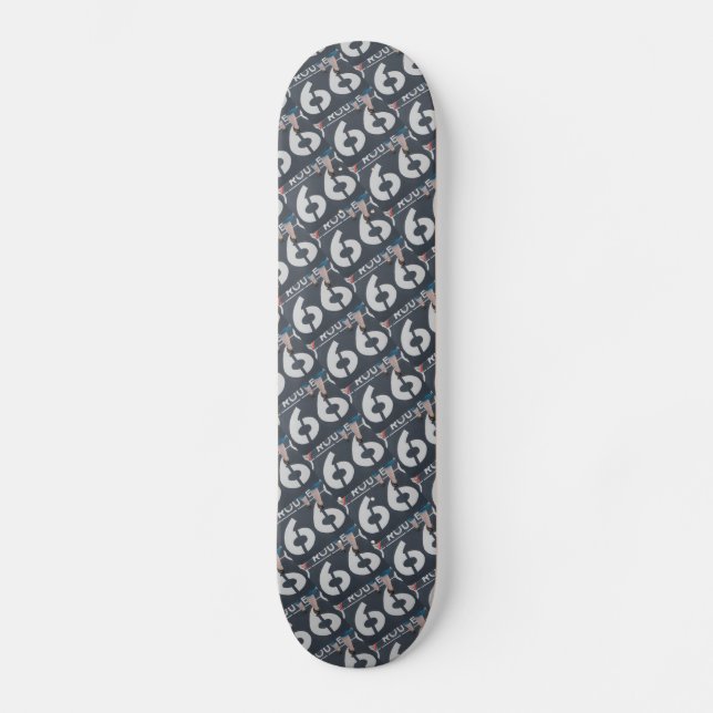 Wander Boldly Skateboard (Front)