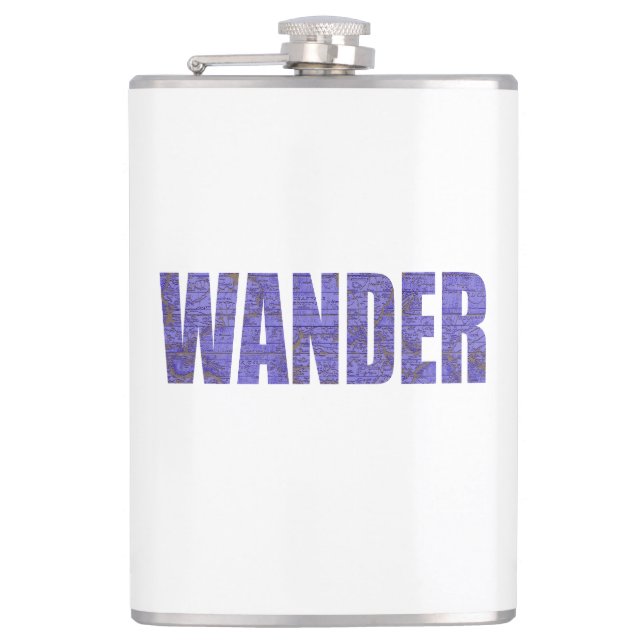 Wander Hip Flask (Front)