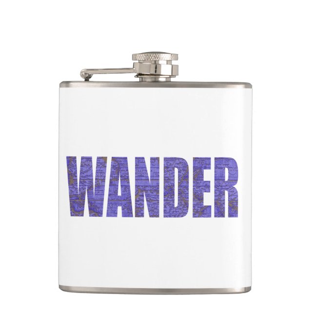 Wander Hip Flask (Front)
