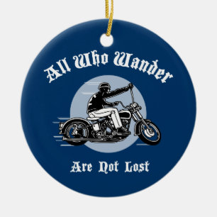 Wander Lost Ceramic Ornament