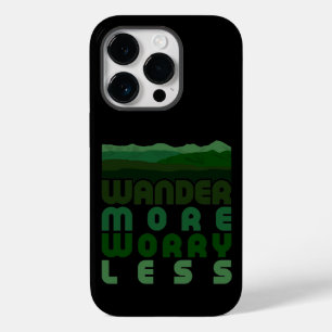 Wander More Worry Less Case-Mate iPhone Case