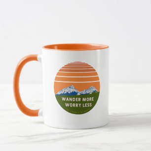 Wander more Worry less Mug