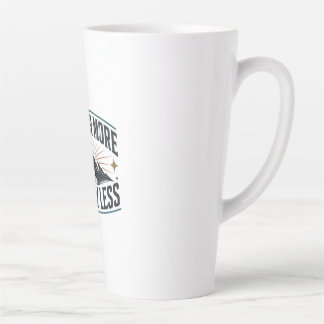 Wander More Worry Less Travel Adventure Mountain D Latte Mug