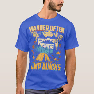 Wander Often Camp Always T-Shirt