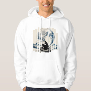 Wander, Ride, Repeat moto boho Hoodie