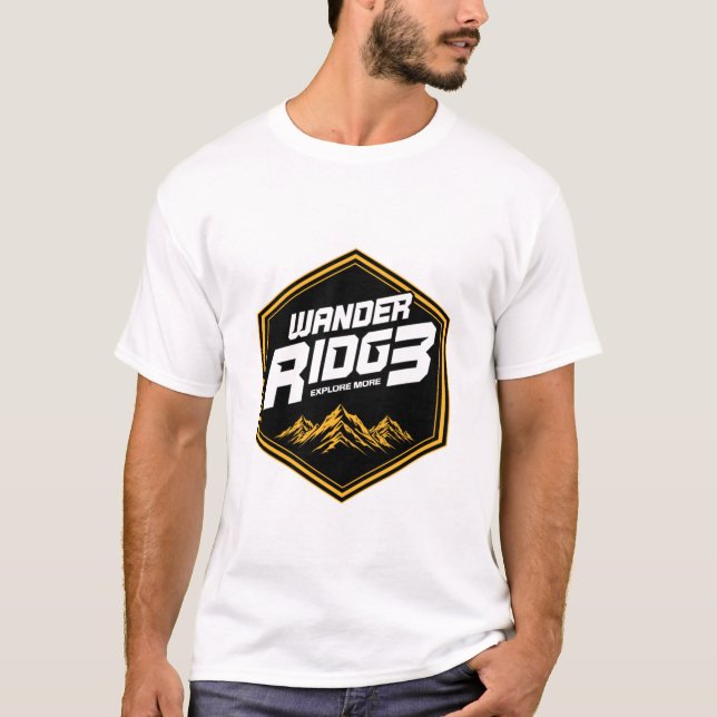 WANDER RIDG3 'Explore More' T-Shirt (Front)