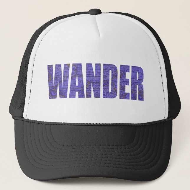Wander Trucker Hat (Front)