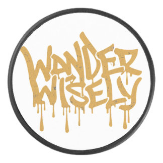 Wander Wisely Hockey Puck