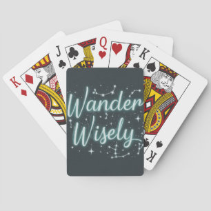 Wander Wisely Playing Cards