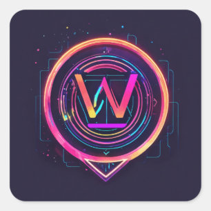 Wander Wisely Square Sticker