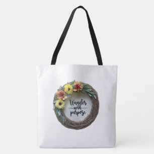 Wander With Purpose - Style Shoulder Tote Bag