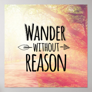 Wander Without Reason Poster