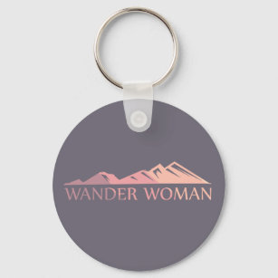 wander woman wandering women key ring