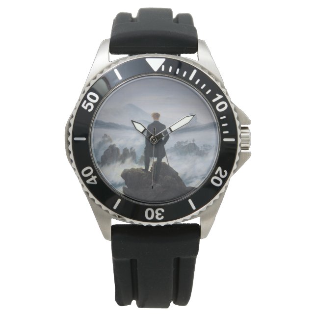 Wanderer Above the Sea of Fog (by C.D. Friedrich) Watch (Front)