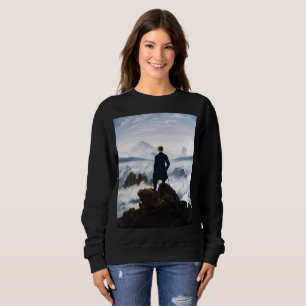 Wanderer above the Sea of Fog, Caspar D Friedrich Sweatshirt