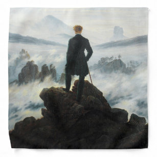 Wanderer above the Sea of Fog, Friedrich Bandana