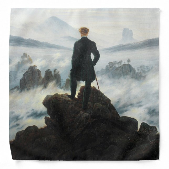 Wanderer above the Sea of Fog, Friedrich Bandana (Front)