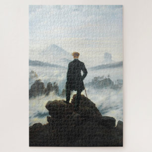 Wanderer above the Sea of Fog, Friedrich Jigsaw Puzzle