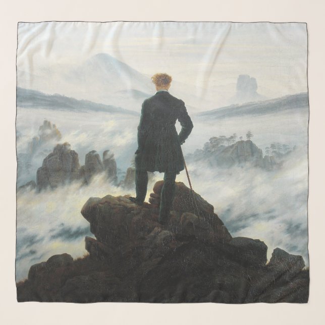 Wanderer above the Sea of Fog, Friedrich Scarf (Front)