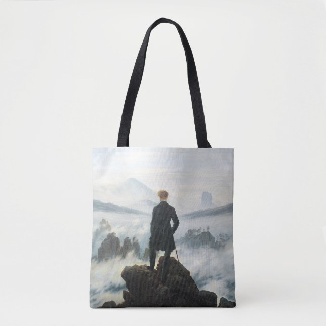 Wanderer above the Sea of Fog, Friedrich Tote Bag (Front)