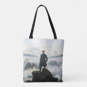 Wanderer above the Sea of Fog, Friedrich Tote Bag (Back)
