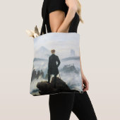 Wanderer above the Sea of Fog, Friedrich Tote Bag (Close Up)