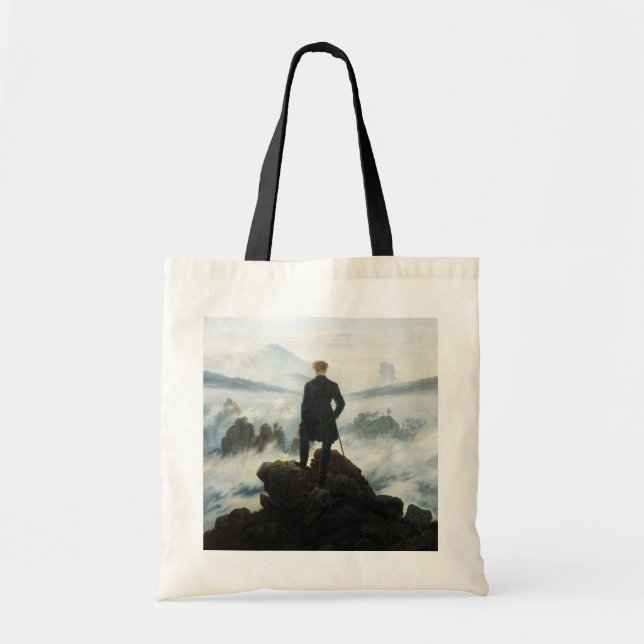 Wanderer above the Sea of Fog, Friedrich Tote Bag (Front)