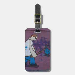 Wanderer Graffiti Luggage Tag