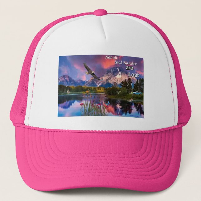 Wanderer Trucker Hat (Front)