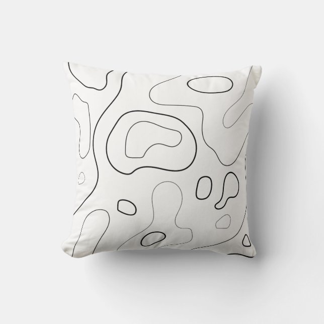 Wanderer's Throw Pillow (Front)