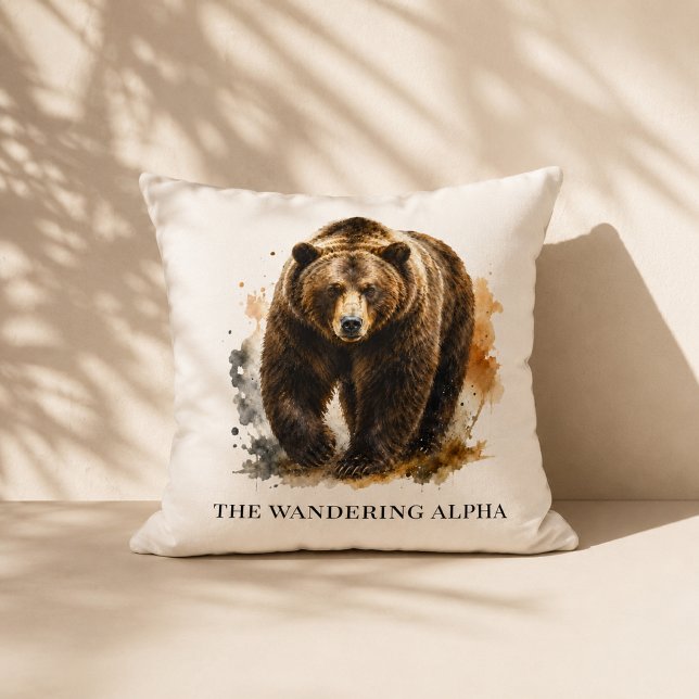 Wandering Alpha Mountain Lodge Accent Cushion (Creator Uploaded)