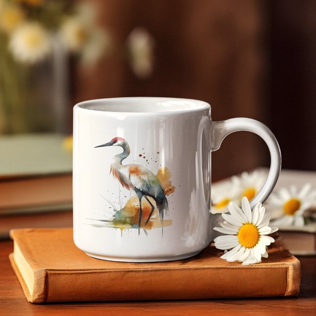 Wandering Crane Coffee Mug (Creator Uploaded)