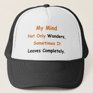 Wandering mind trucker hat