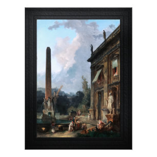 Wandering Minstrels by Hubert Robert Photo Print