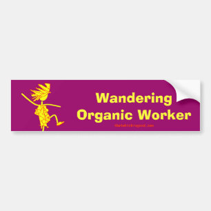 Wandering Organic Worker (WOOFER) Bumper Sticker