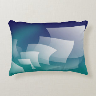 Wandering pages decorative cushion