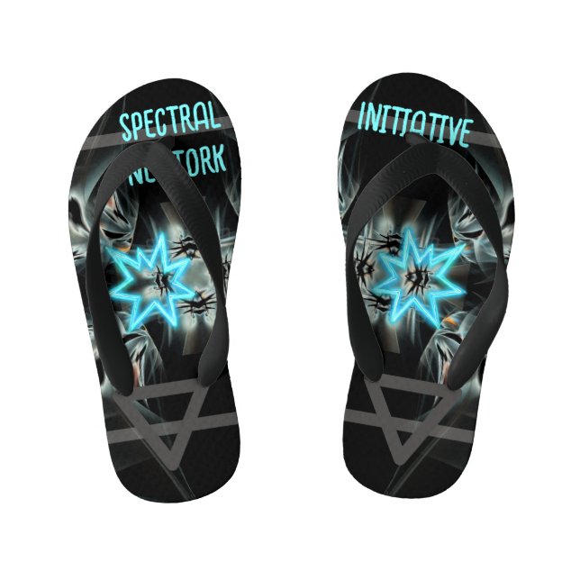 Wandering Star Spectral Network Kid's Thongs (Footbed)