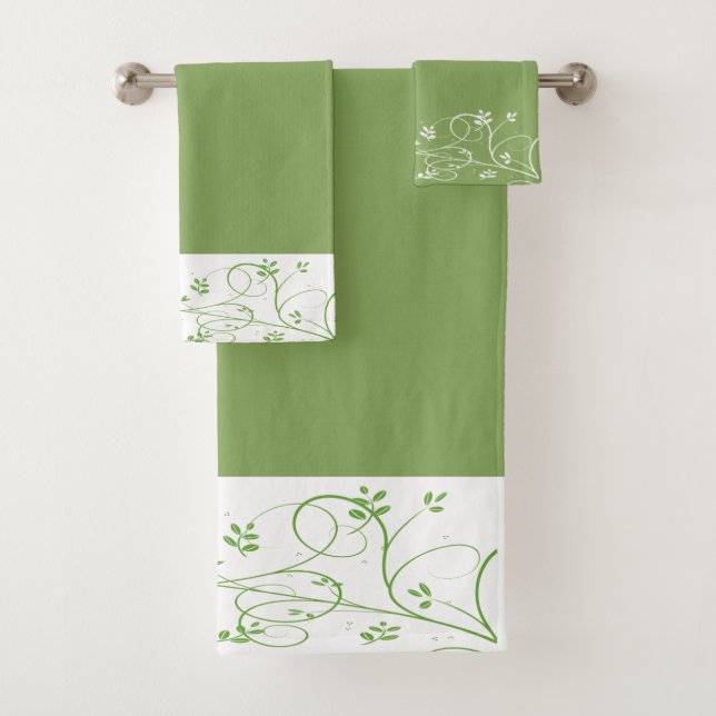 Wandering Vines Bath Towel Set (Insitu)