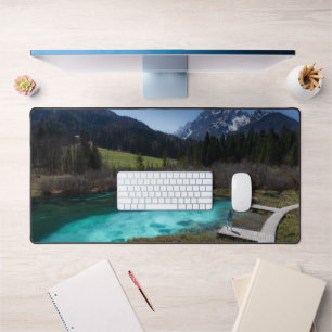 Wanderlust at Zelenci, Slovenia Desk Mat