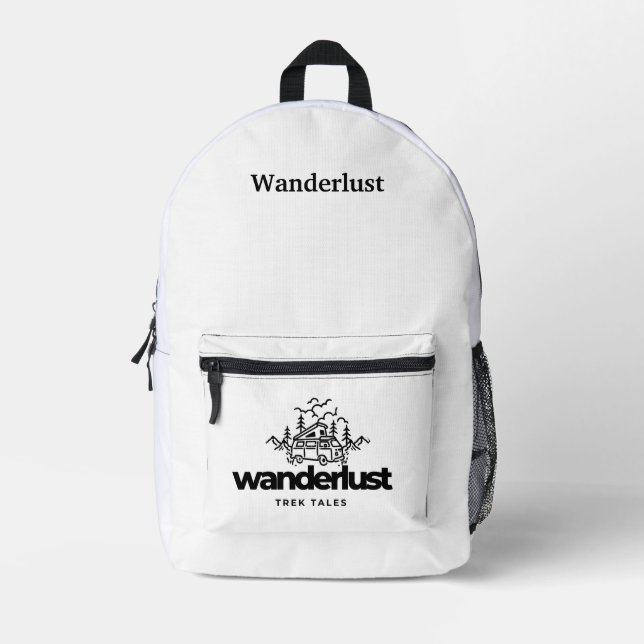 Wanderlust  Bag Backpacks (Front)