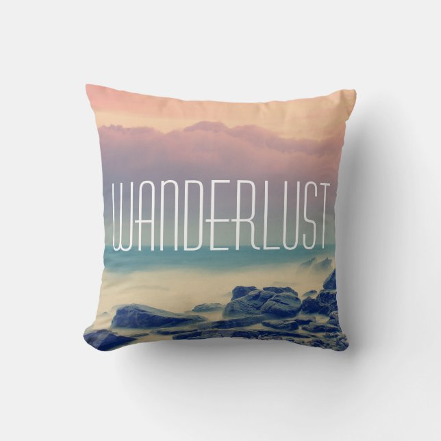 Wanderlust Cushion (Front)