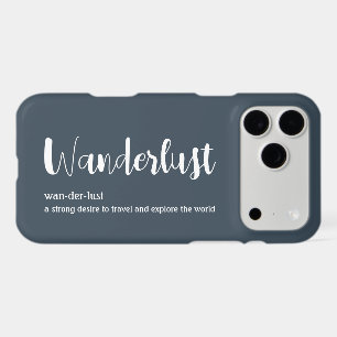 Wanderlust definition white grey blue colour