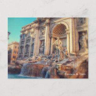 Wanderlust - Fontana di Trevi / Trevi Fountain Postcard