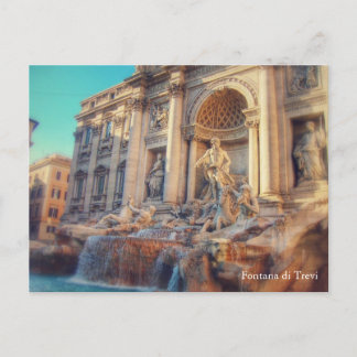 Wanderlust - Fontana di Trevi / Trevi Fountain Postcard