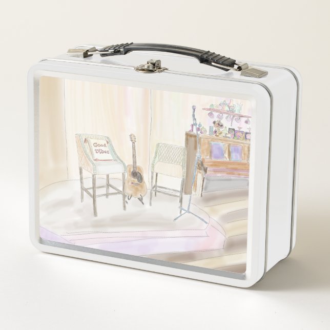 WanderLust Good Vibes LunchBox (Front)