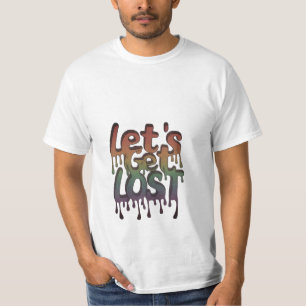 Wanderlust in Colour: Let's Get Lost Tee