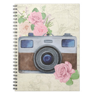 Wanderlust-Inspired Travel Camera Notebook