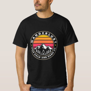 Wanderlust Keep Calm And Camp On T-Shirt